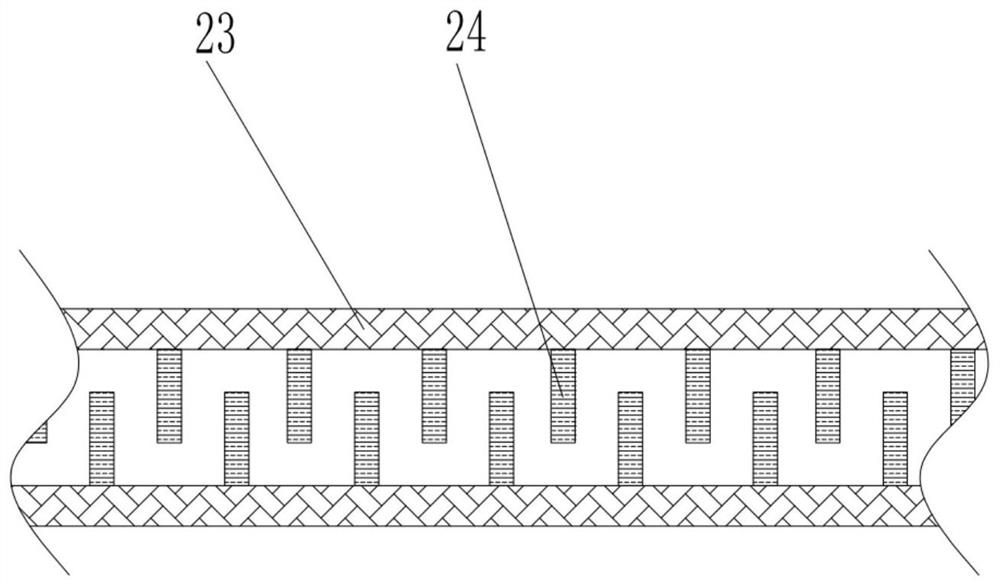 Waste gas treatment device for welding equipment