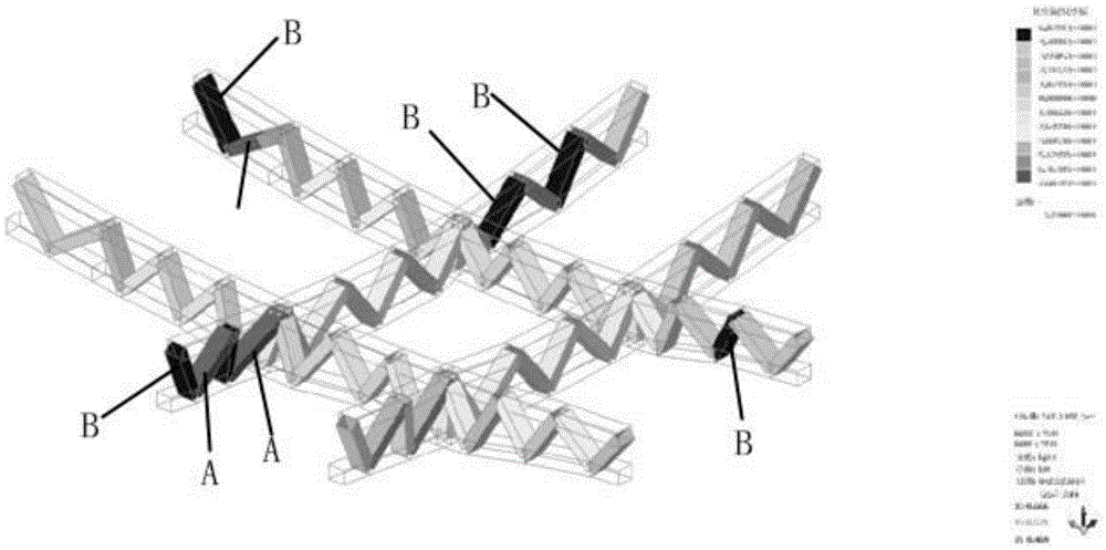 Construction method of rear welded joints of a truss