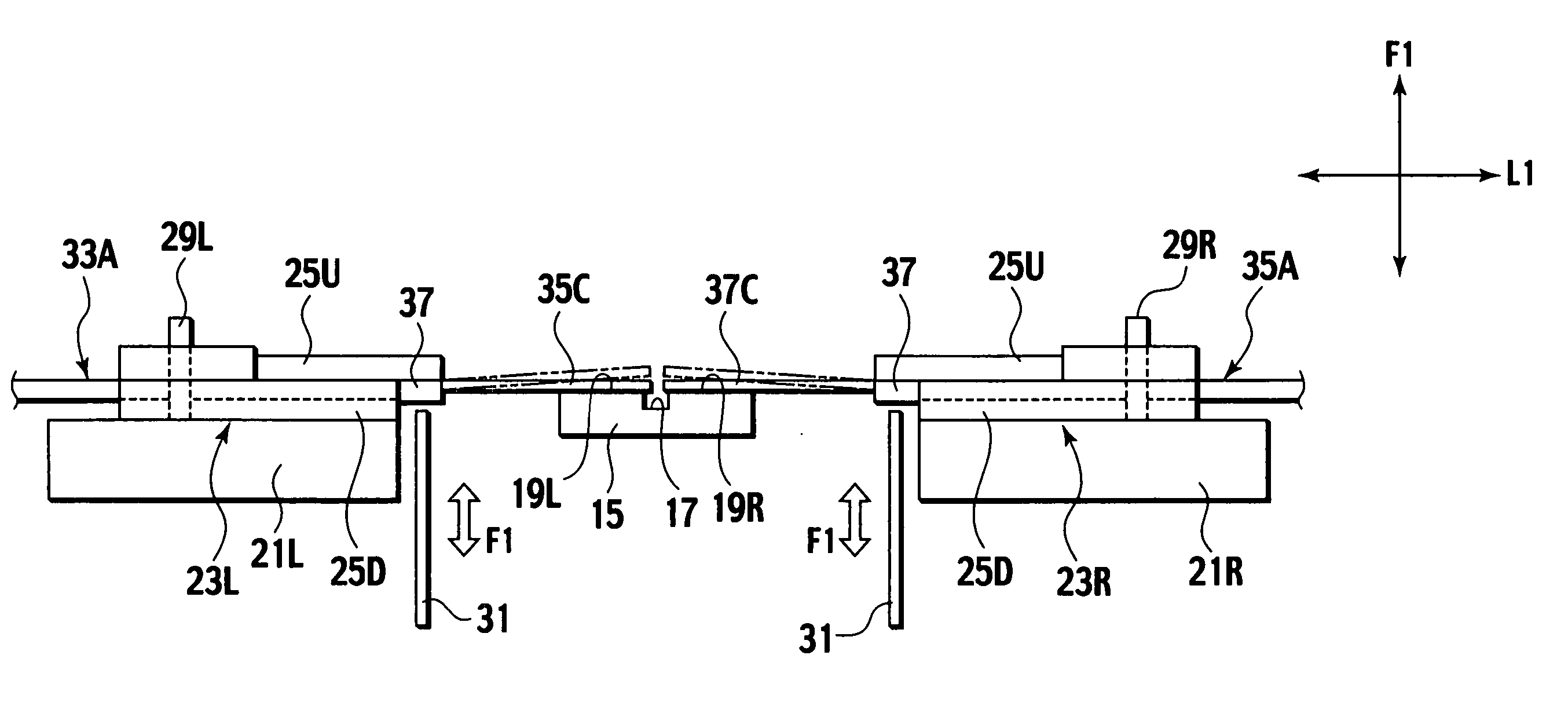 Method of aligning optical-fibers, optical-fiber alignment device, and optical-fiber fusion splicer