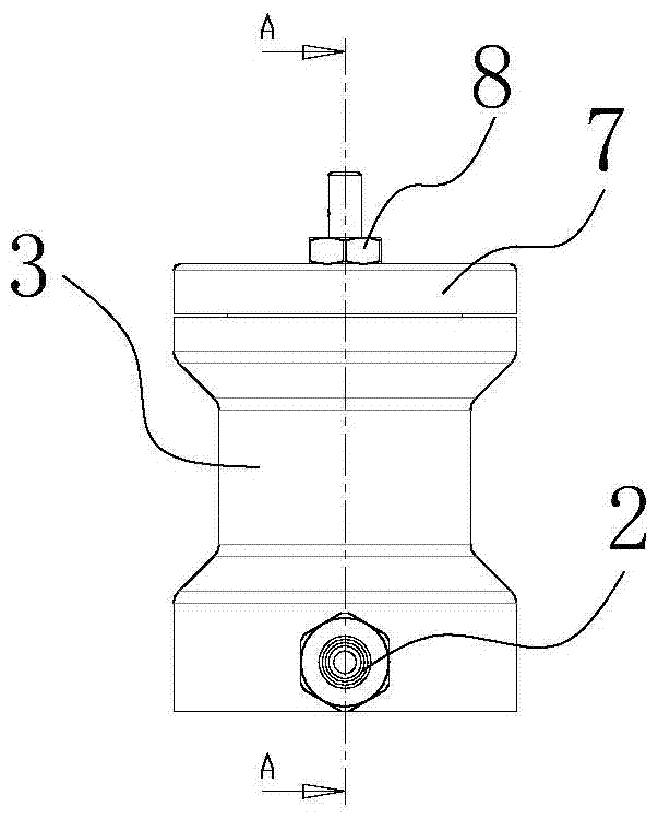 Booster system installed on lng liquid supply pipeline and its control method