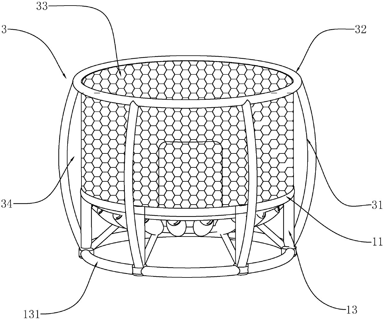 a safety trampoline