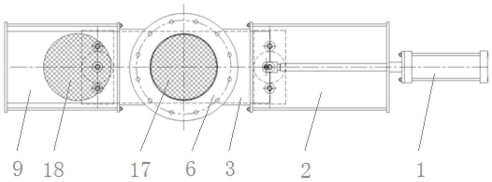 Self-cleaning device for environmental dust removal and deslagging