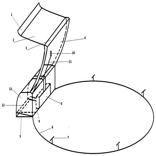 Multifunctional bench for parks