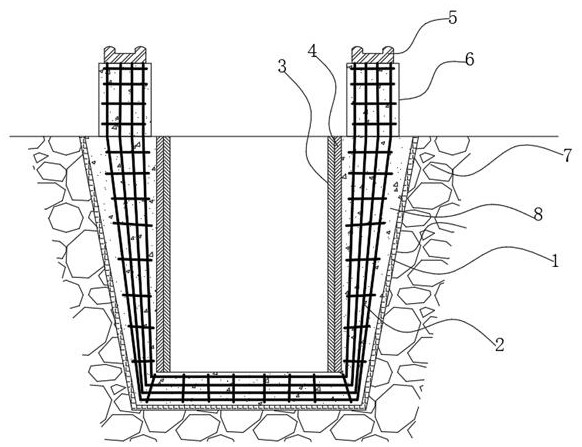 Thermal insulation construction method for lock chamber wall of integral combined type large steel mould ship lock