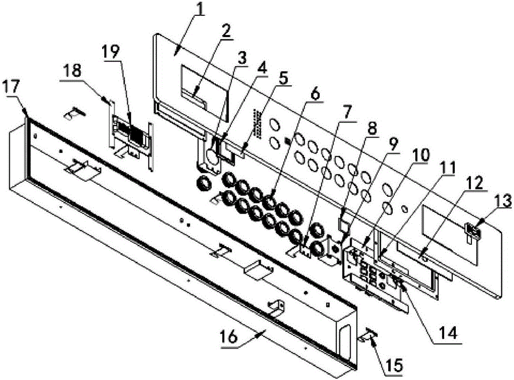 Operation board for elevator and elevator