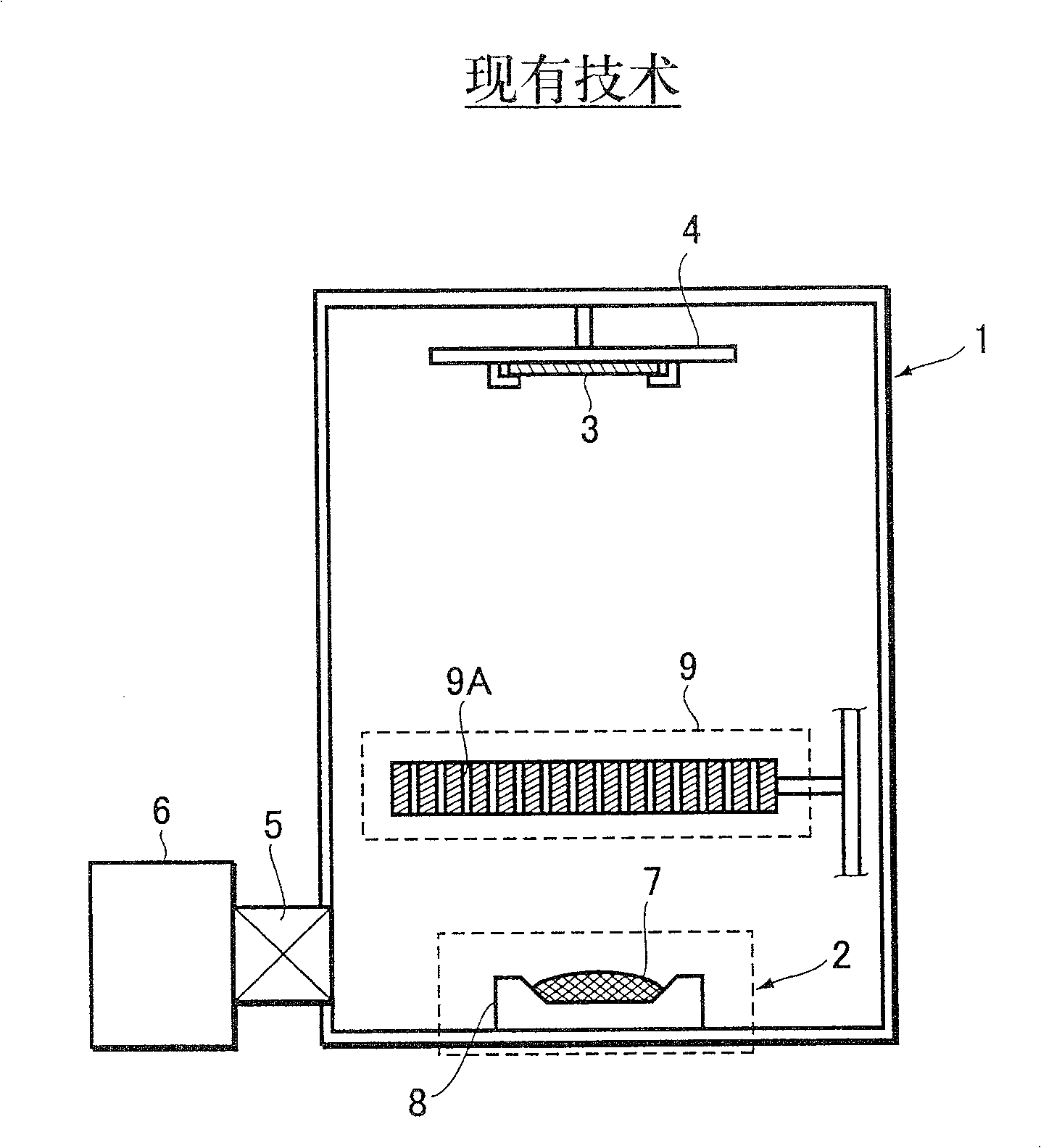 Vacuum evaporator and method for manufacturing organic el display panel using the same