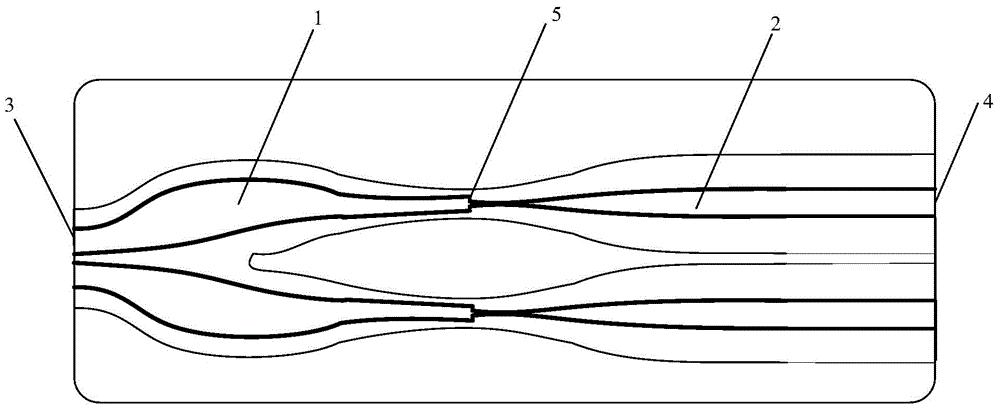 Multi-core fiber demultiplexer and manufacturing method thereof