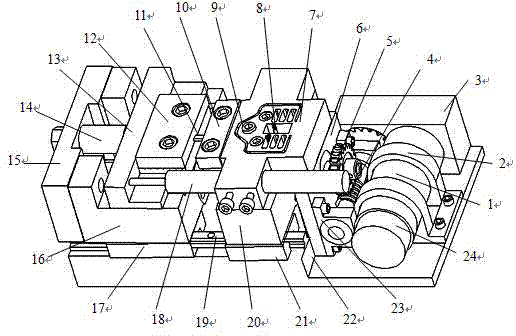 In-situ high-frequency fatigue material mechanical test platform under scanning electron microscope based on stretching/compressing mode