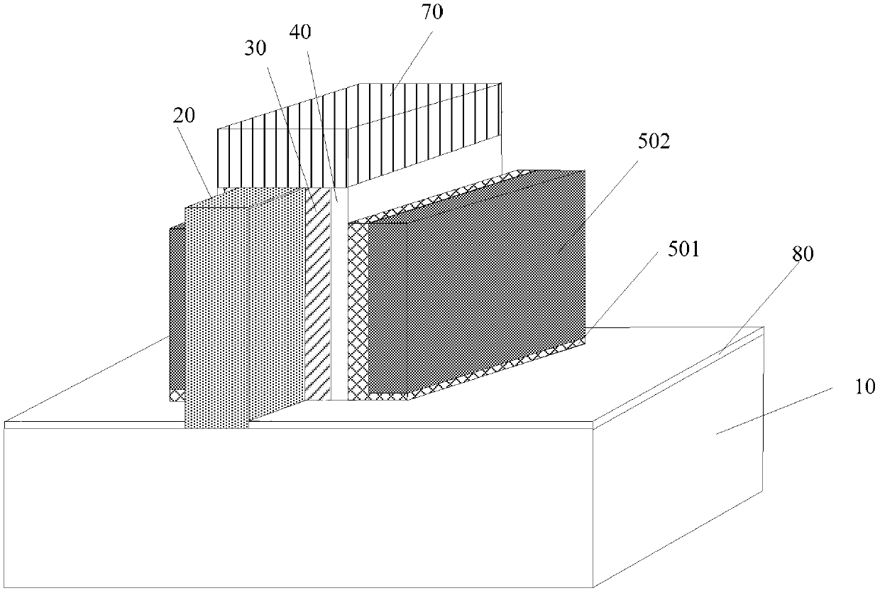 A tunneling field effect transistor and its manufacturing method