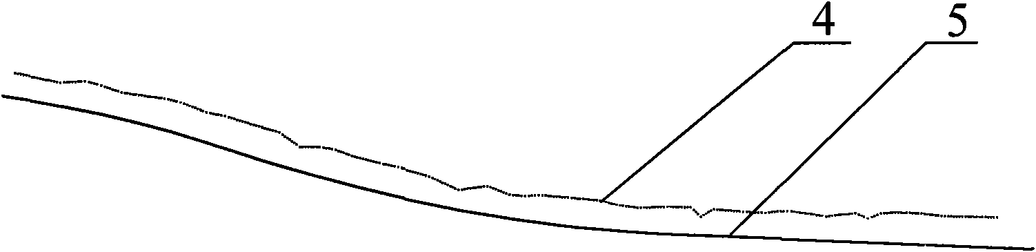 Test method for molding surface deflection of car sun-roof visor