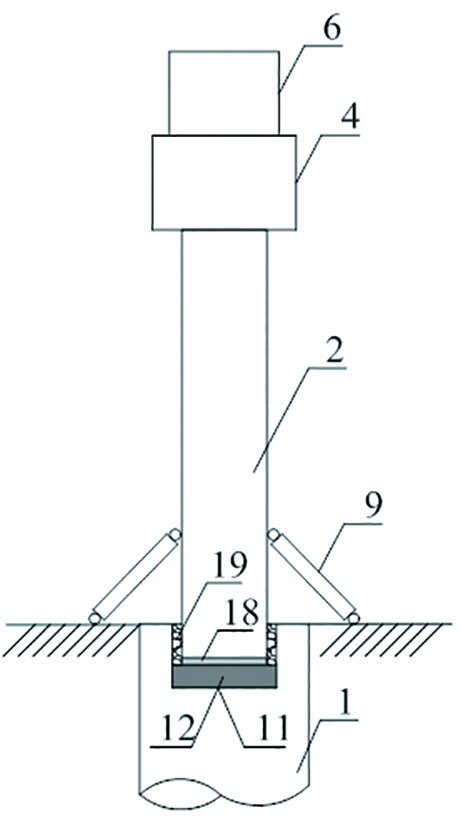 Fabricated bridge double-column pier system capable of recovering functions after earthquake and construction method