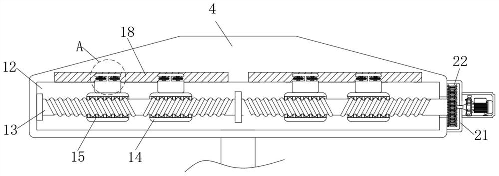 An Auxiliary Fixing Mechanism Supported by a Cantilever Column of a Portal Crane