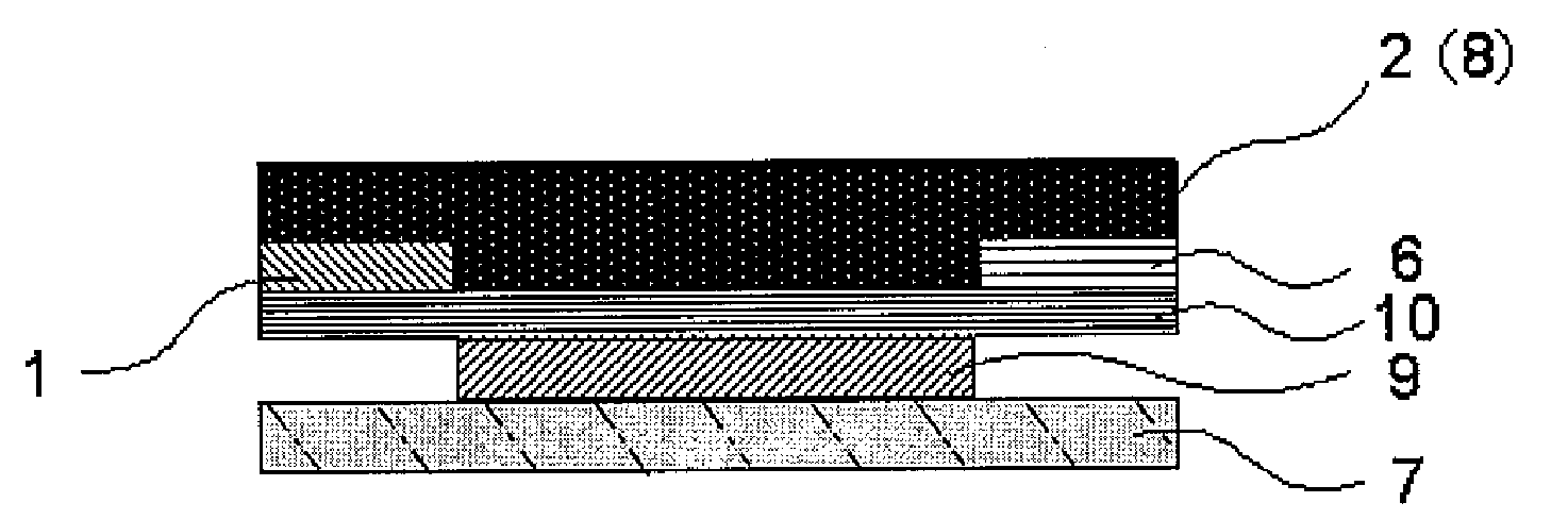 Organic electronic device and method for producing the same