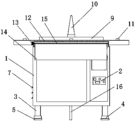 Automatic vending machine capable of resisting water and thunder