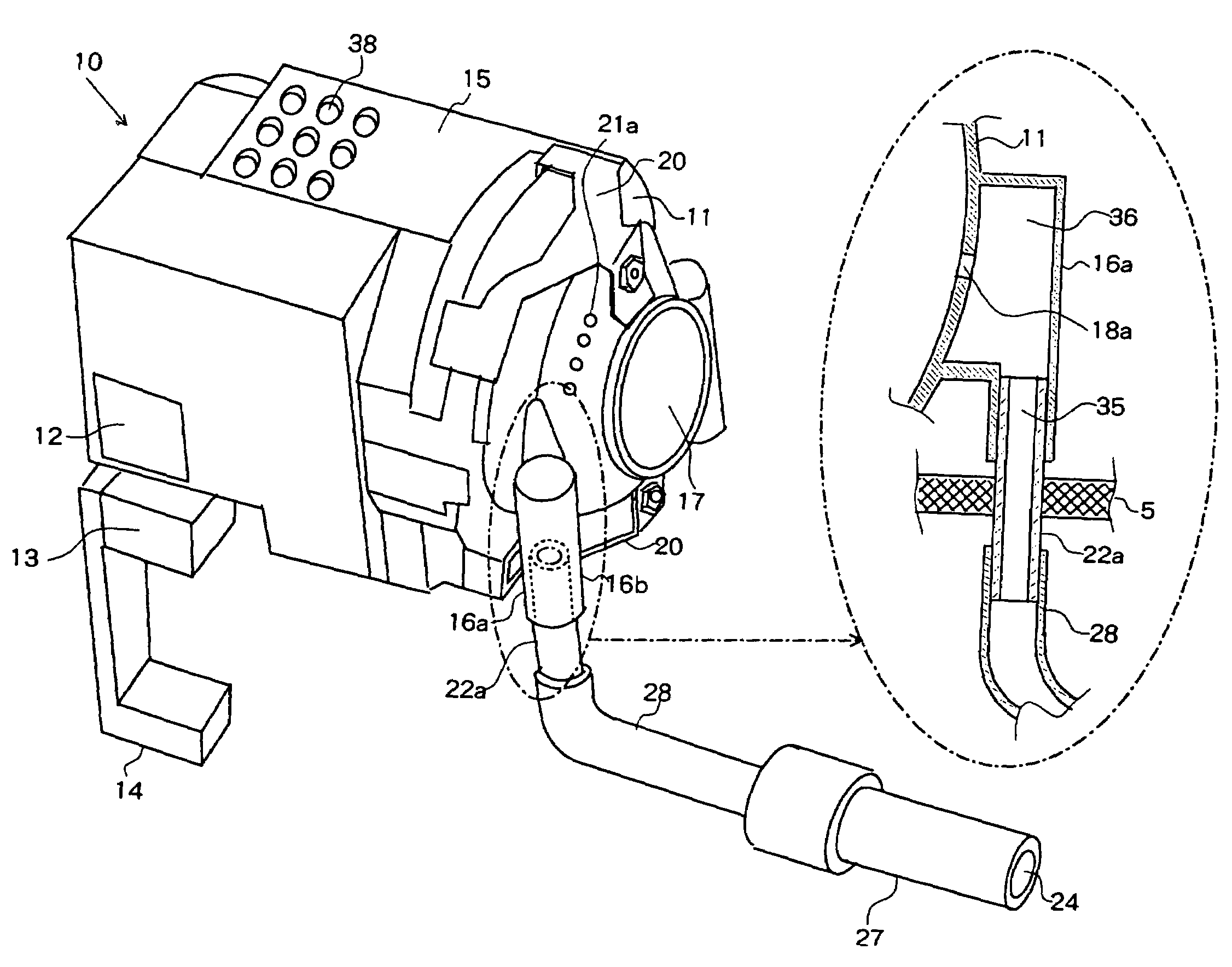 Lamp unit and projection display apparatus