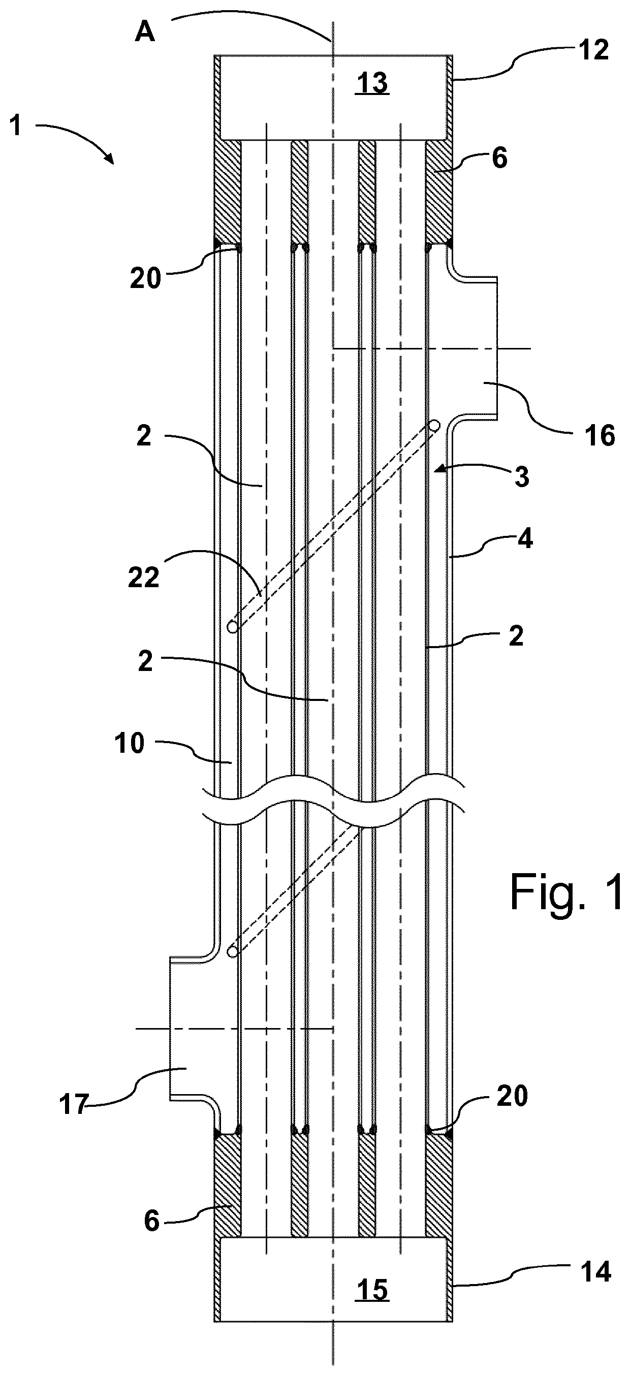 Hygienic heat exchanger