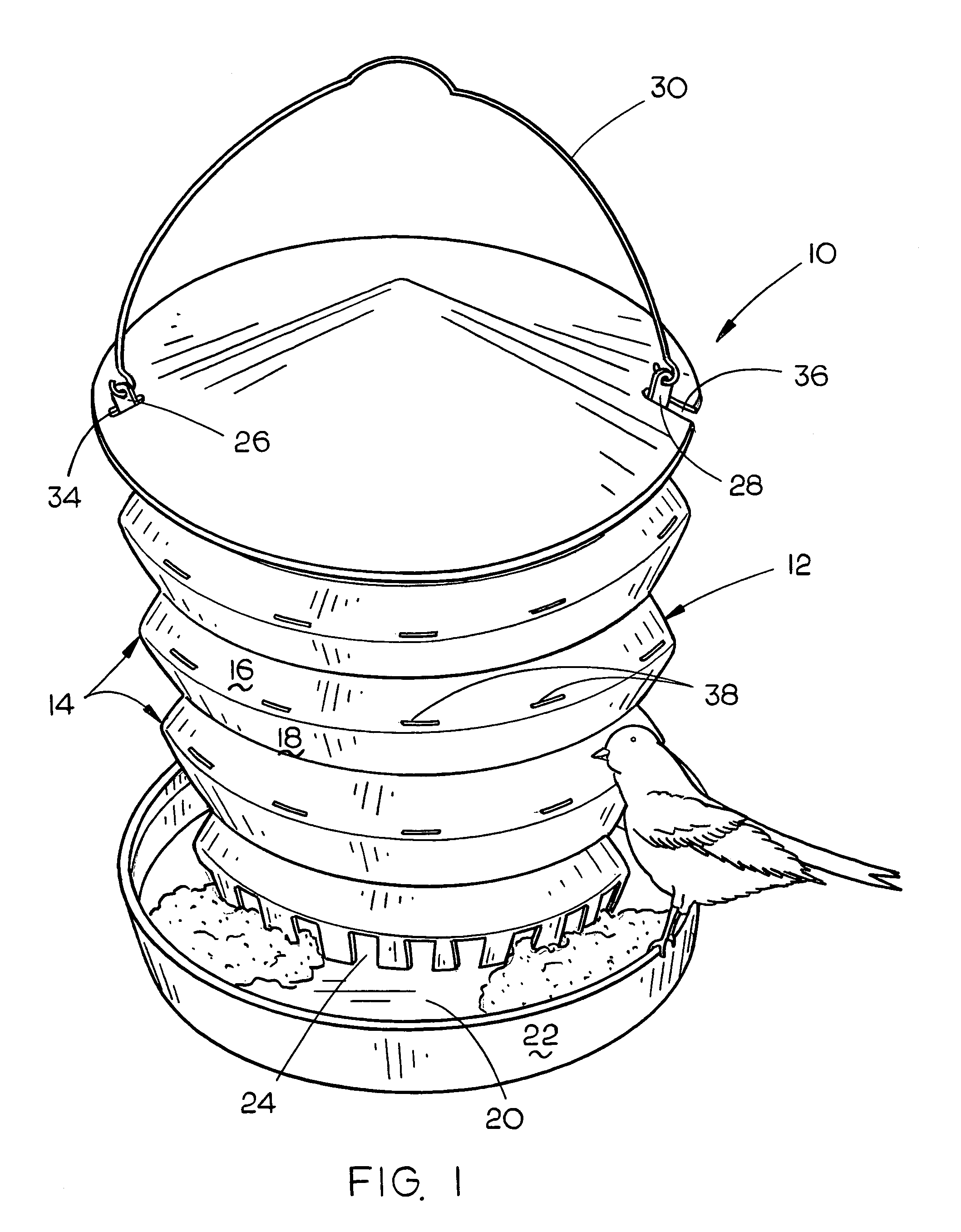 Collapsible feeder