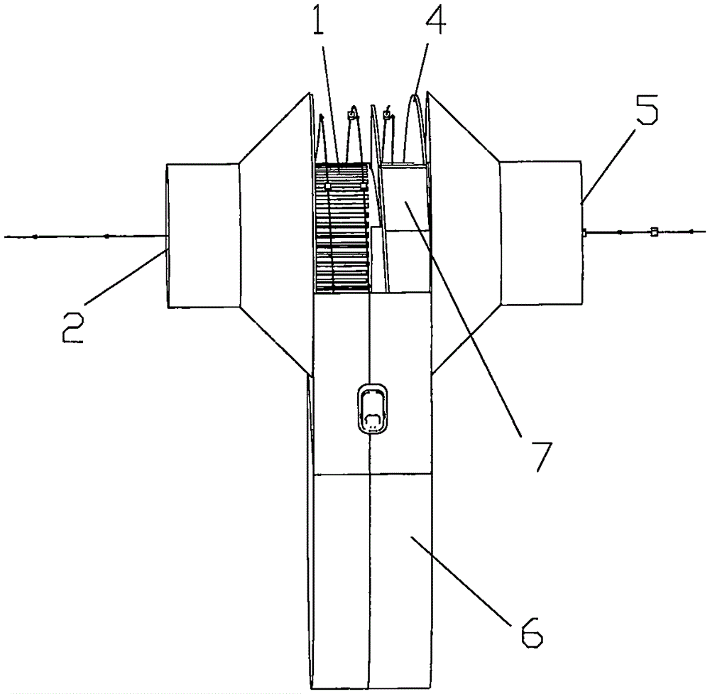 Filter device and dust removal equipment