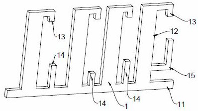 Window coupling structure of filter