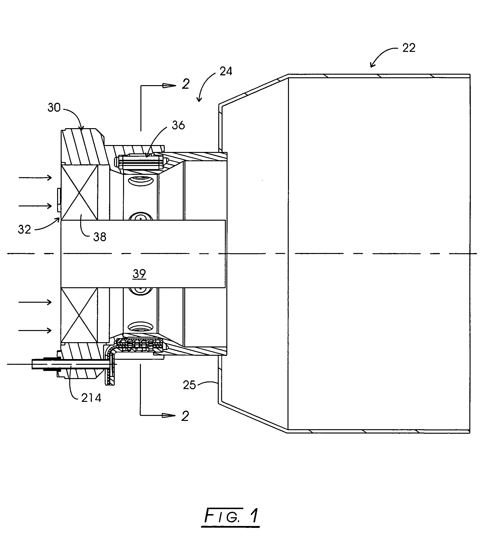 Macrolaminate radial injector