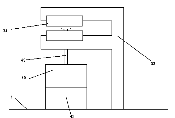 Panel processing method adopting clamping head limiting sensor and capable of embossing lines