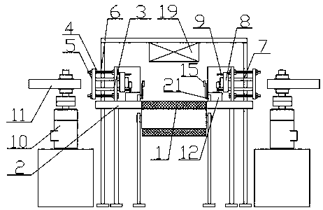 Conveying device facilitating wine box code spraying