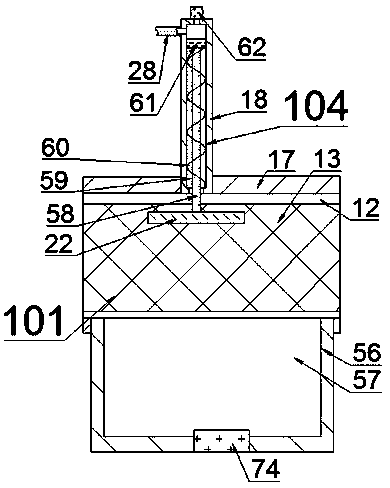 Device for detecting size of rectangular chip capacitor