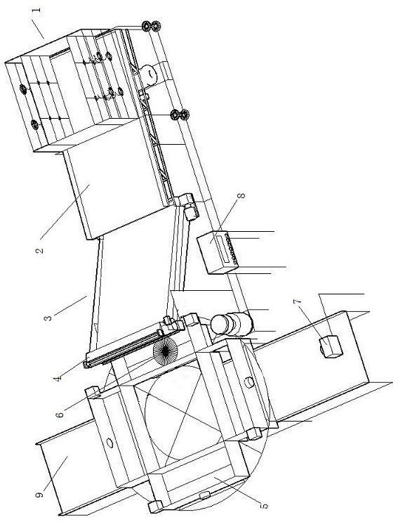 Tobacco leaf re-drying homogenizing processing device