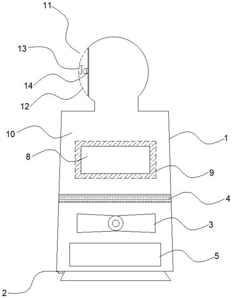 Nanometer water ion air purifier with automatic detection function