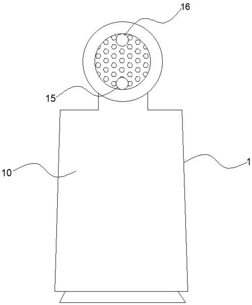 Nanometer water ion air purifier with automatic detection function