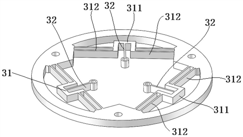 Joint support device based on compliant constant torque mechanism