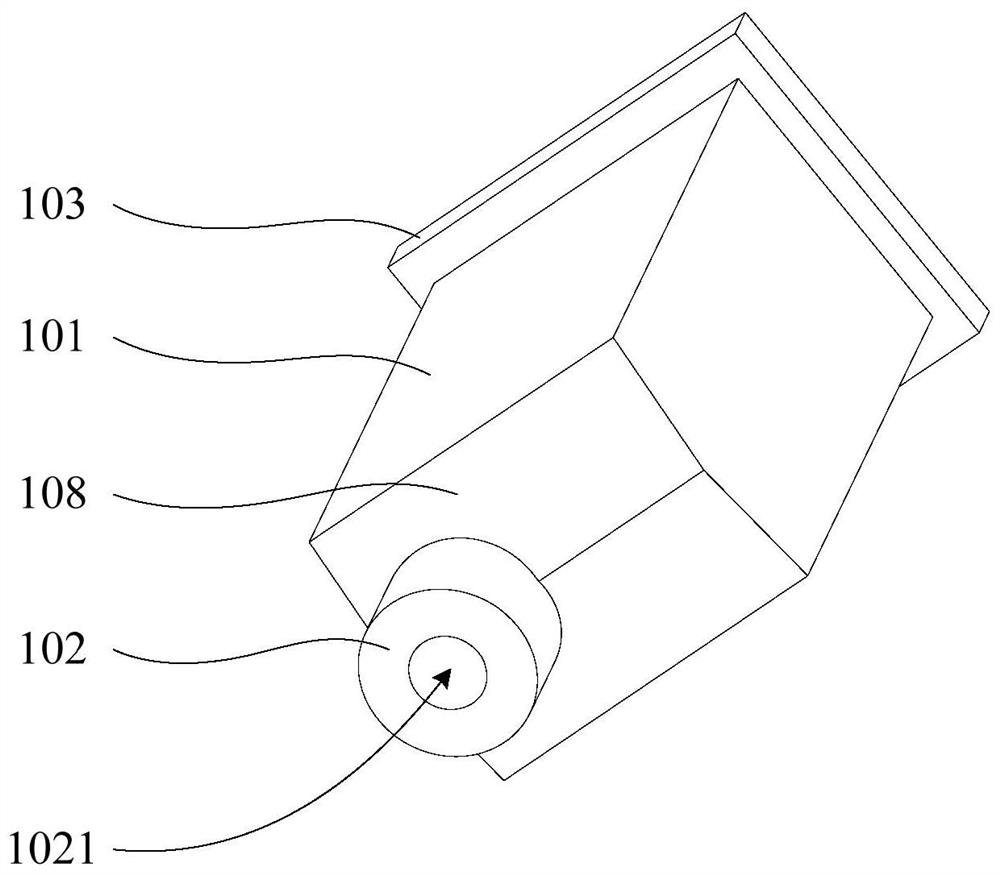 Controllable reagent container for centrifugal micro-fluidic control and centrifugal micro-fluidic chip