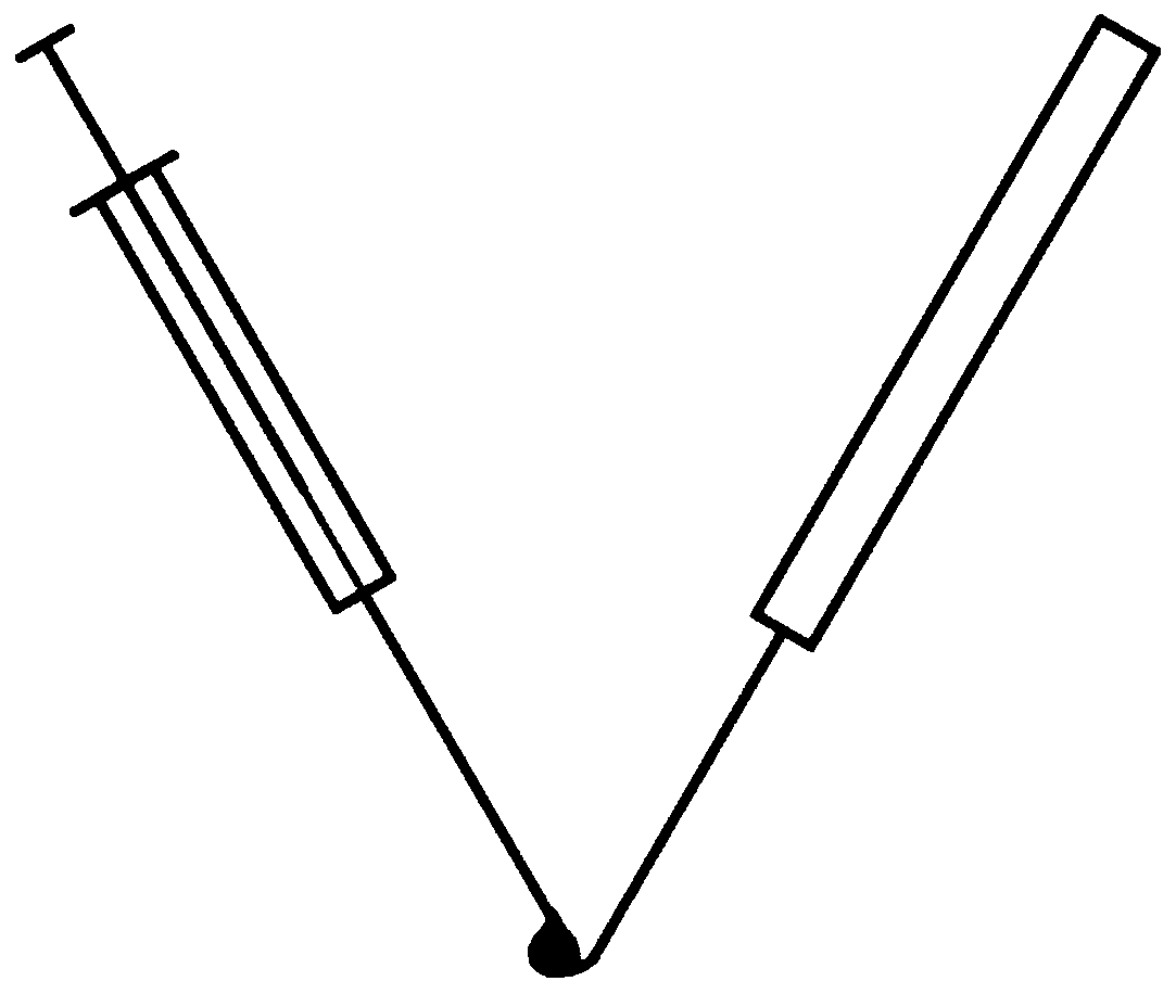 Container-free ultramicro chemical reaction observation device