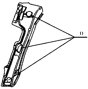 A car body-in-white with enhanced torsional stiffness