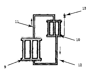 Horizontal buried pipe system