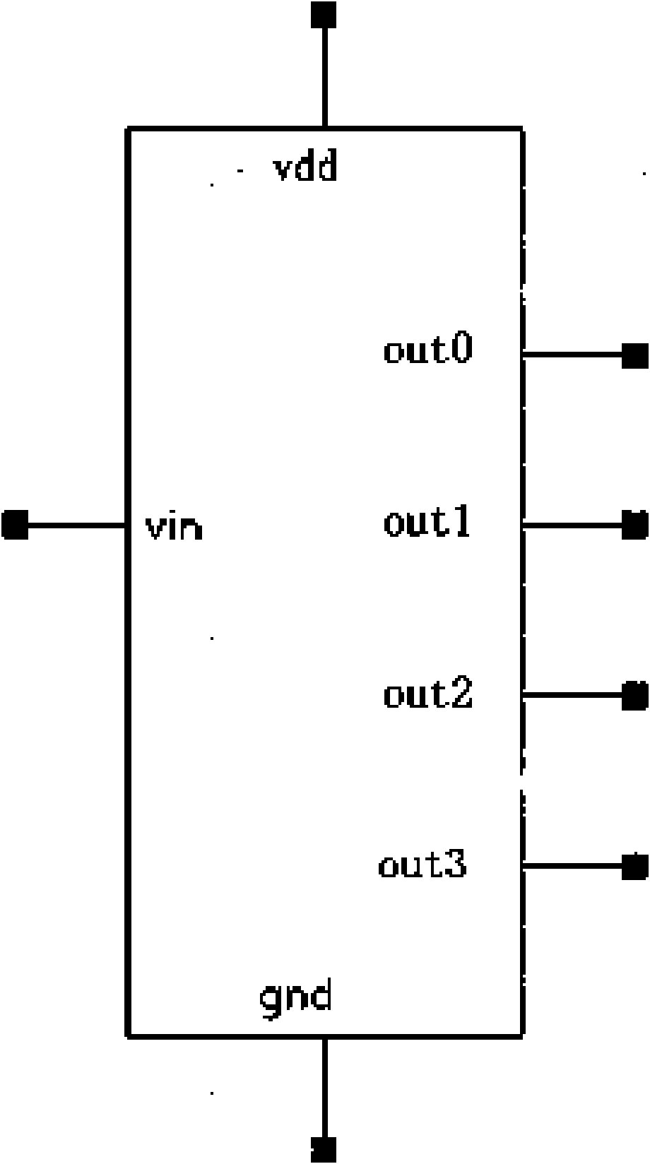 Analog-to-digital converter for digital control switch DC-DC converter