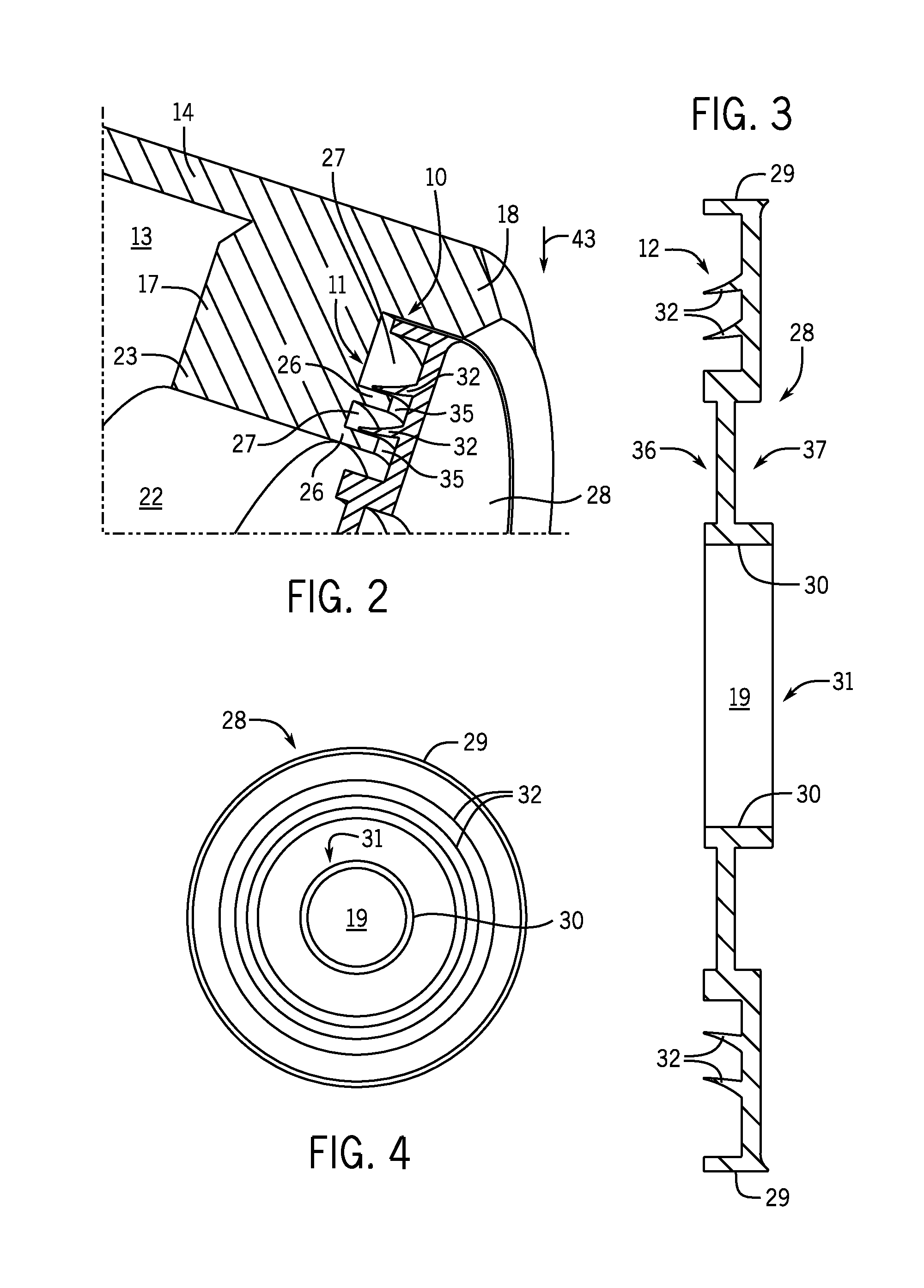 Unidirectional labyrinth seal