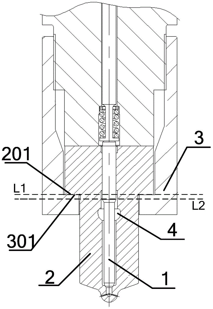 Diesel injector for diesel engine