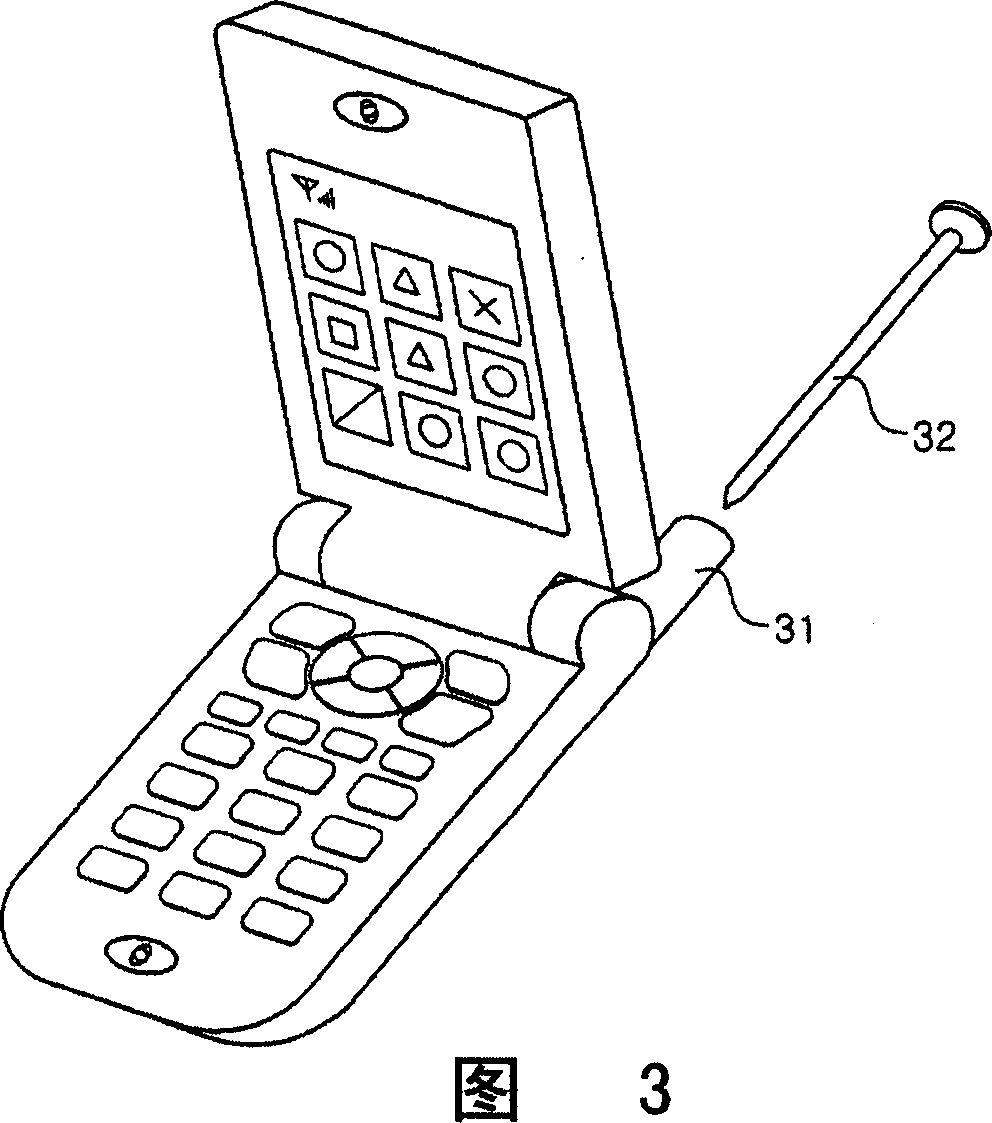 Dual-aerial device of portable information terminal equipment and its control method