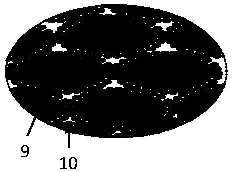 Method for preparing coating with micro-nano composite structure through liquid plasma spraying