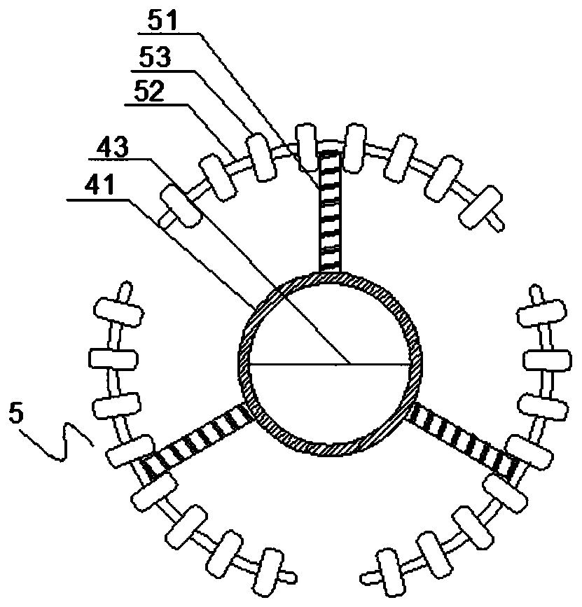 Fire hose containing high-binding-force functional coating and coating spraying equipment