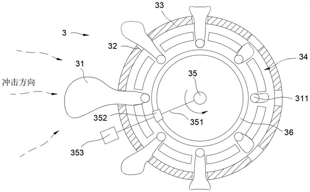 Car roof graded adjustable air resistance slow-release speed device