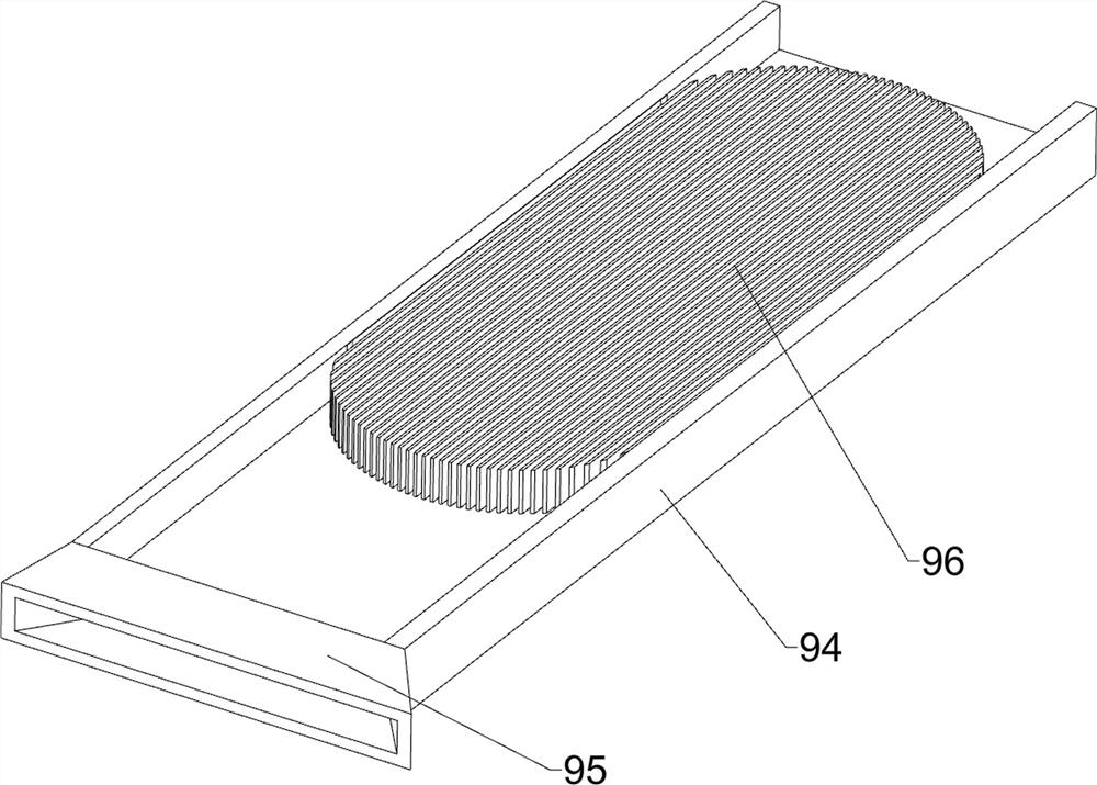 Horizontal coiled steaming device special for spandex