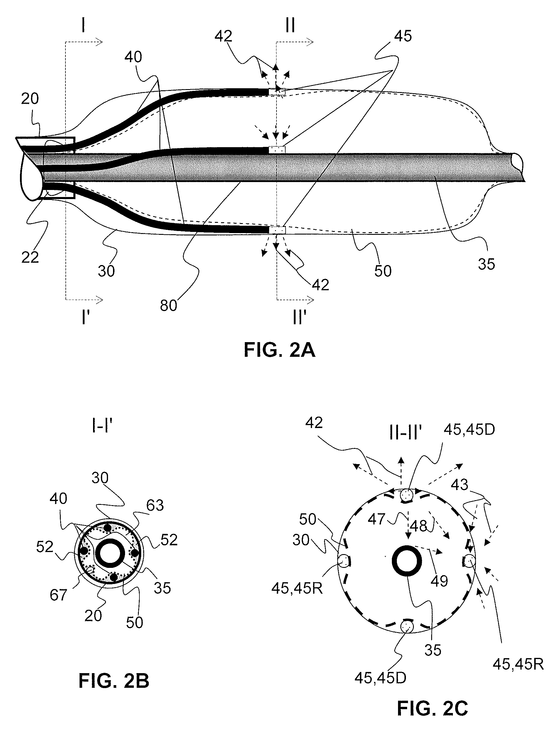 Shaped fiber ends and methods of making same