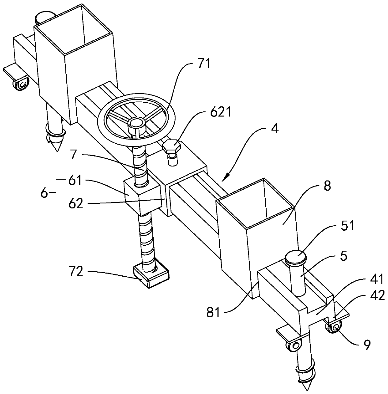 Anti-floating structure of pipeline and construction method of pipeline