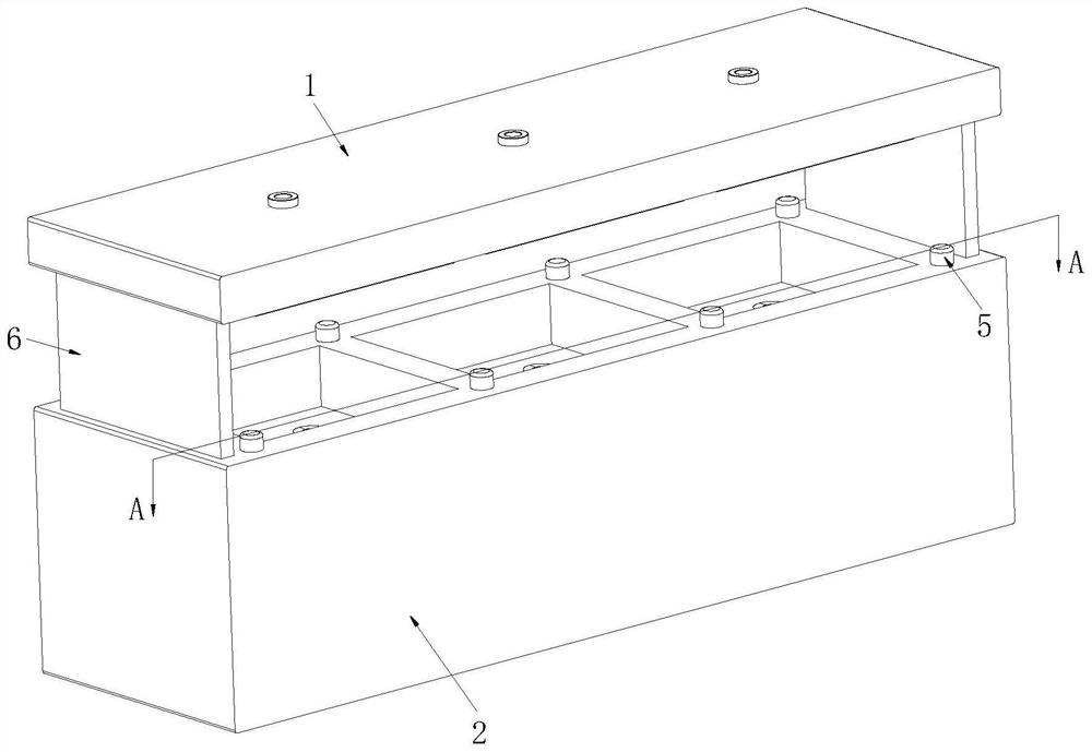 Multi-station injection molding mold