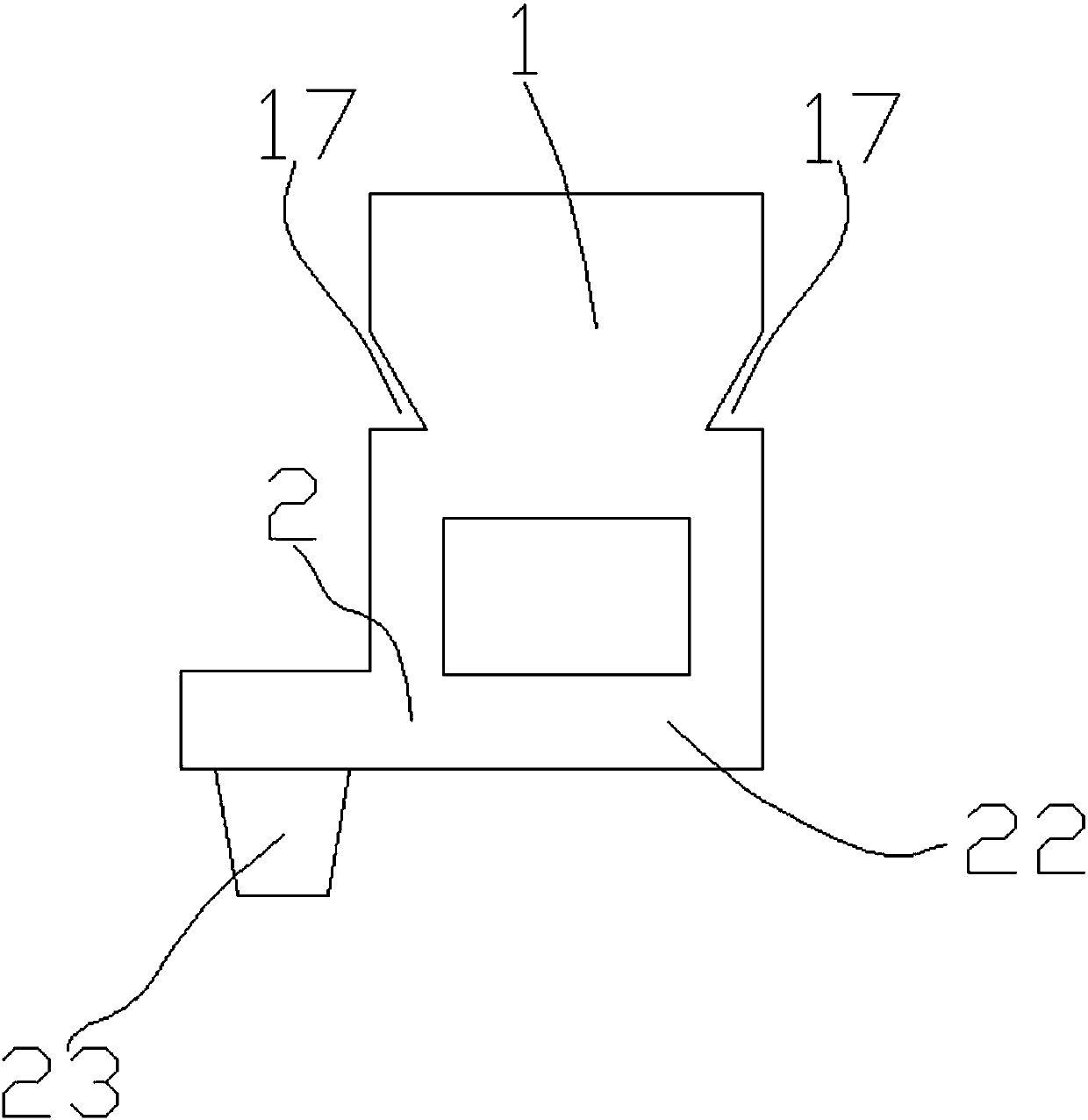 A kind of quick card type wiring harness connection terminal