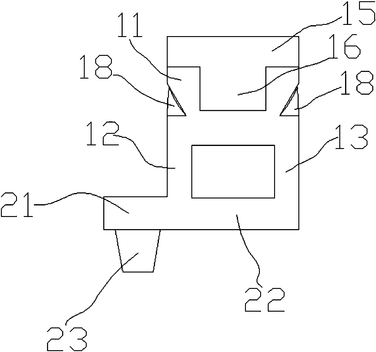 A kind of quick card type wiring harness connection terminal