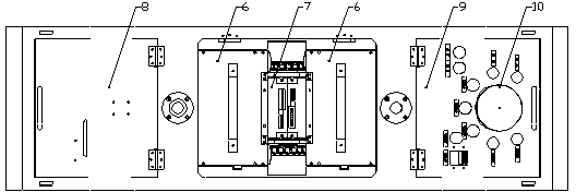 Submarine AGV movement transferring robot