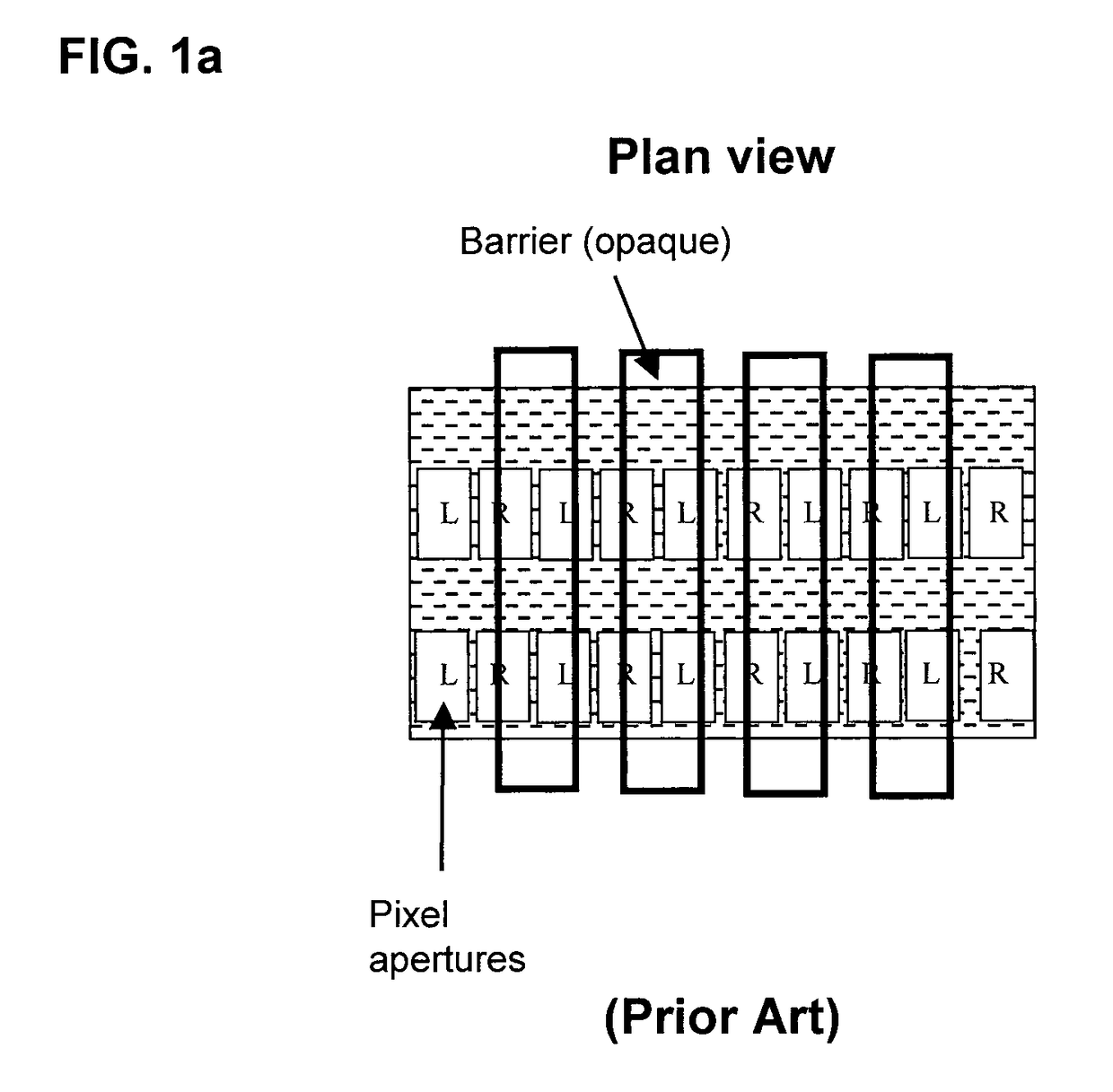 Switchable imaging device, switchable optical device, and display